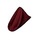 LA Linen 10-Pack Poly Poplin Napkin, Soft Cloth Napkins, Washable Reusable Napkins, Stain and Wrinkle Resistance Table Napkins for Dinner, Wedding, Parties, 17 by 17-Inch, Burgundy