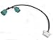 Mobilistics 9 Pin Green Type 2 Deutsch to OBD2 Y Splitter Truck GPS Fits 2015-2017 Freightliner Western Star Kenworth