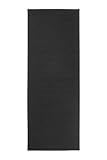 Ritz Accent Door Rug Runner with Non-Slip Latex Backing, 20-Inch by 60-Inch Kitchen & Bathroom Runner Rug, Black