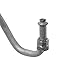 Edelmann 80337 Power Steering Pressure Hose: Replacement for - 2010-01 GM Silverado, Sierra; V-8 6.6L Diesel; W/Hydroboost, Black