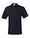 Jerzees SpotShield Jersey Knit Sport Shirt with Pocket Black