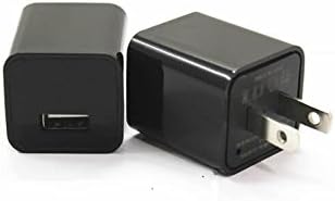 1080P HD Hidden Spy Camera with 32 GB internal memory - USB Wall Charger, Nanny Cam, Motion Detection, Home Security, 3-in-1 USB Cable, AC adaptor