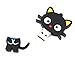 AreTop Flash Drive 8GB, Pen Drive Memory Stick USB2.0 Cute Animal Cartoon Miniature Cat Shape Thumb Drives for Date Storage Gift for School Students Kids Children Teacher Collegue Employees, Black