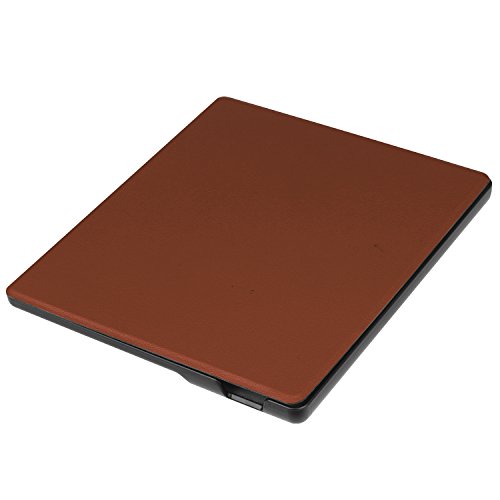 Leather Cover Case for All-New Kindle Oasis (9th Generation,2017 Release Only) Tablet Premium Ultra Cover with Auto Wake / Sleep for Kindle Oasis E-readers 7inch 2017 (Brown)