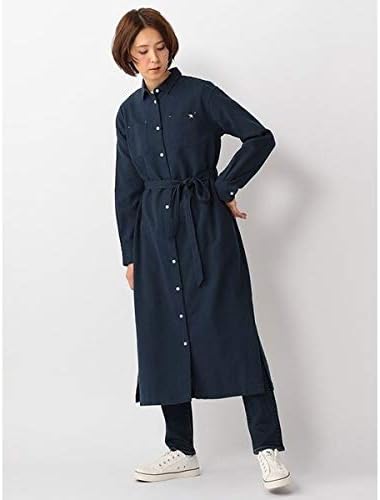 Amazon Co Jp アーノルドパーマー タイムレス レディース Arnold Palmer Timeless ライトコーデュロイシャツ ワンピース ネイビー L 服 ファッション小物