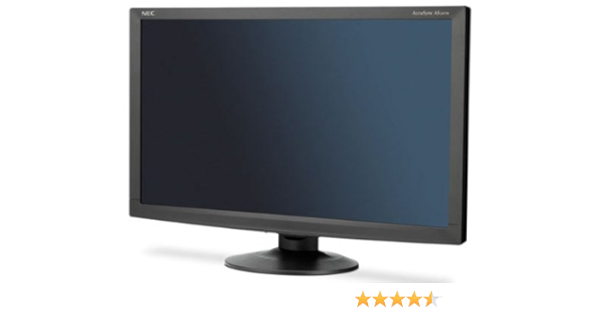 amazon com nec as241w bk 24 inch screen led lit monitor computers accessories nec as241w bk 24 inch screen led lit monitor