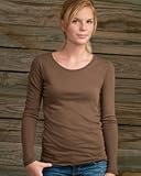 Alternative Apparel AA4070 Ladies 3.5 oz. Long-Sleeve Crew T-Shirt