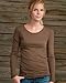 Alternative Apparel AA4070 Ladies 3.5 oz. Long-Sleeve Crew T-Shirt