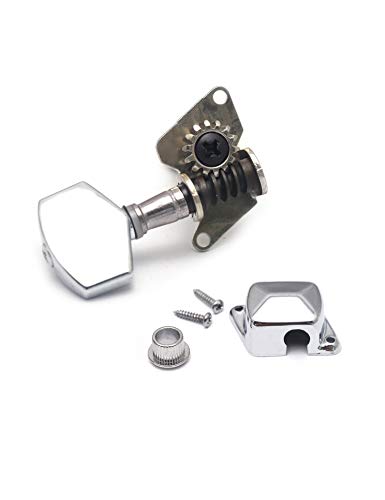 image for Metallor Semiclosed String Tuning Pegs Machine Heads Tuners 6 In Line 