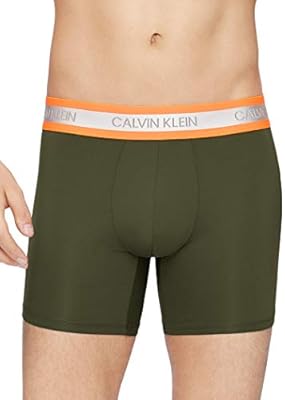 orange calvin klein men's underwear