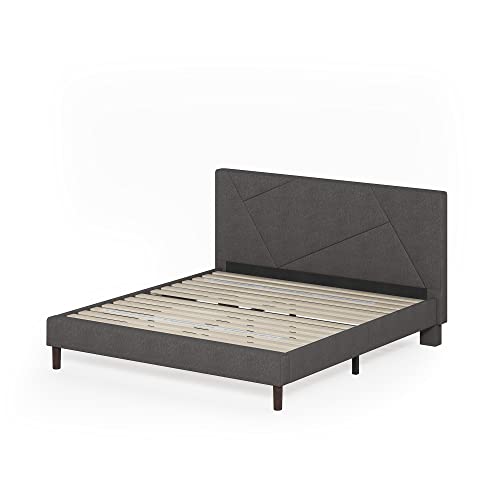 ZINUS Judy Upholstered Platform Bed Frame / Mattress Foundation / Wood
