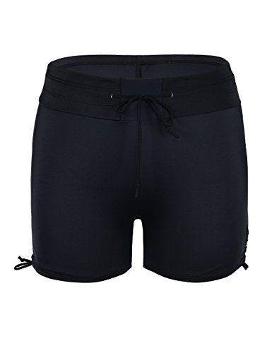 Septang Women Swimsuit Bottom Boy Leg Strsppy Bikini Bottoms Bathing Suit Swimwear Shorts