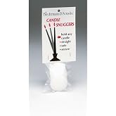 Biedermann &amp; Sons Foam Taper Candle Snuggers, White, 1.5 Inch, 16 Pieces, Reusable Inserts to Help Tapers Fit Securely in Candle Holders