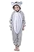 Newcosplay Unisex Children Koala Pyjamas Halloween Kids Onesie Costume (125)