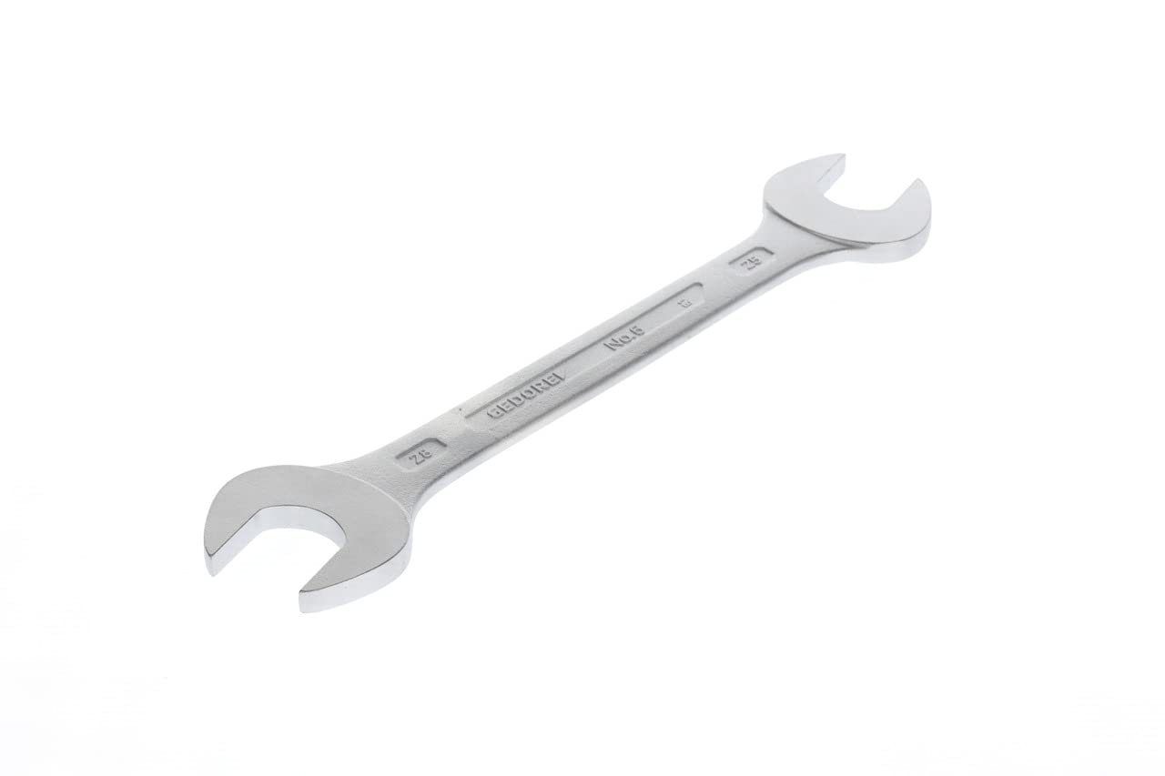 Gedore 6-25X28 25 x 28 mm D3110 Double Open Ended Spanner - Silver