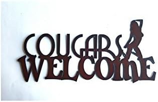 Cougars Welcome Sign