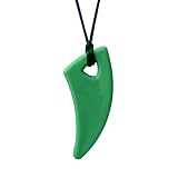 ARK's Saber Tooth Chew Necklace (Firm, Forest Green)