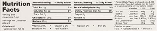 CARR’S TABLE WATER CRACKERS, CRACKED PEPPER, 4.25 OZ