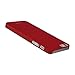iPhone 5S Case, Totallee The Slim Executive, Hard Shell with Comfort Coating for Extra Grip – Sleek Protective Snap On Cover for iPhone 5 / 5S / SE (Red)