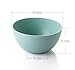 Golandstar Eco Friendly Healthy Wheat Straw Plastic Bowl for Rice,Noodles,Soup, Popcorn, Fruit, Salad,Ice Cream,Cereal Dinner Party Bowls 3pcs Set (3pcs, Blue, Green, Pink)