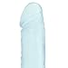 Doc Johnson Crystal Jellies - 7 Inch Realistic Cock With Balls - Strong Suction Cup Base - 7.2 in. Long and 1.7 in. Wide - Dildo, Clear