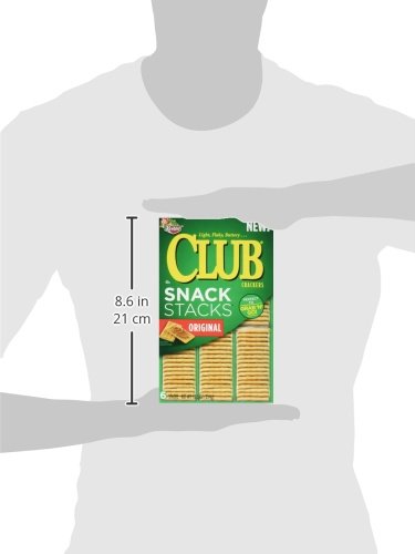 Keebler Club Crackers, Snack Stacks, Original, Grab 'N' Go, 2.08 oz Packages (6 Count) - Thumbnail 5