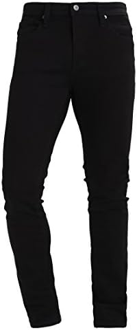 Zalando Textil Men Jeans Skinny Black Denim 34x32