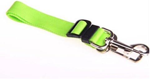 JackieJackie Adjustable Dog/Cat Safety Vehicle Car Seat Belt for Pet,Green