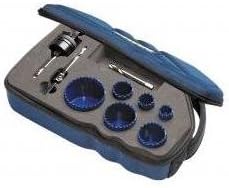 HOLE SAW 9pc KIT 7/8'x2-1/2'