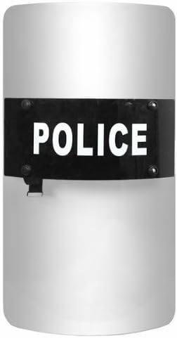 SecPro Clear Polycarbonate PoliceLightweight Impact Resistant Riot Shield