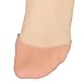 Footful 1 Pair Gel Toe Caps Pads Protector for Pointed Ballet Shoes Nude