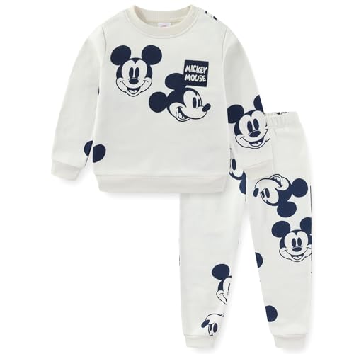 Disney Mickey Mouse Boys Sweatshirt and Pants Set for Big Kids