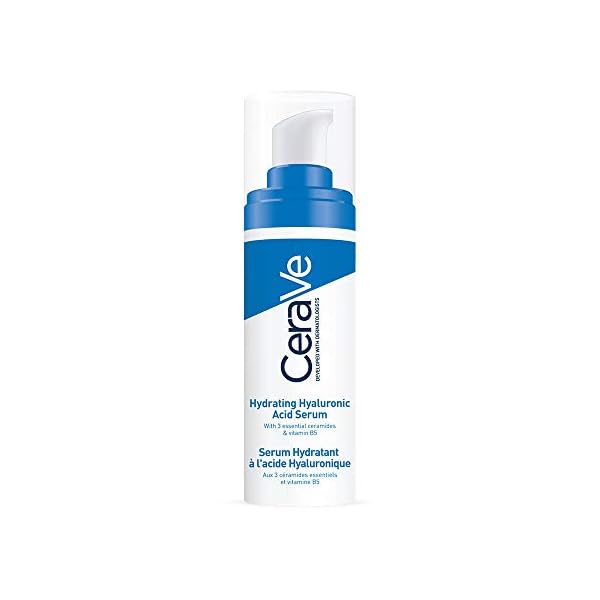 CeraVe-Hydrating-Hyaluronic-Acid-Serum-30ml1oz-Day-Night-Facial-Serum-with-Hyaluronic-acid-For-All-Skin-Types CeraVe Hydrating Hyaluronic Acid Serum 30ml For All Skin Types with Hyaluronic Acid and 3 Essential Ceramides