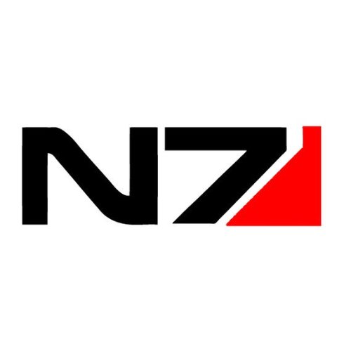 N7 Mass Effect - Apple Macbook Laptop Decal