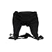 Ationgle Camera Lean Bean Bag, Multi-Purpose Support Sandbag, Camera Support Bag for Car Window, Durable Zipper, 600D Oxford Fabric, Black