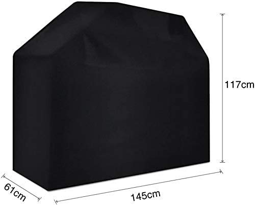 Grill Cover, Heat Resistant Grill Cover Waterproof Barbecue Gas Grill Cover for Most Brands of Grill, Special Fade and UV Resistant Material, Waterproof Weather Resistant 57\