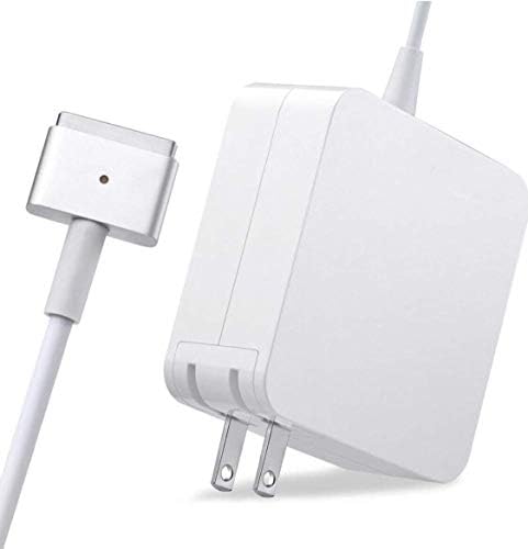 Macbook Pro Charger, Sunggo Replacement 60W Magsafe 2 Magnetic T-Tip Power Adapter Charger for Macbook Pro 13-inch-After Late 2012