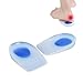 GH7 Gel Heel Cups Heel Cushion Inserts Heel Protector for Plantar Fasciitis & Bone Spur - 1 Pair