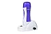 Belle Depilatory Thermostatic Wax Warmer Heater Hair Removal Machine with 150g/5.30oz Water-Soluble Honey Wax Cartridge, Purple