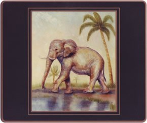 Lady Clare African Animals Placemats - Set of 6
