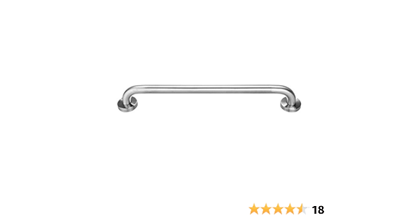Lexgo - asidero para baño, montado en la pared, de acero ...