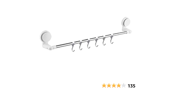 Toallero autoadhesivo con ventosa para baño, pared de cocina ...