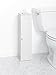 Zenith Home Corp E9153WWMV Country Cottage Toilet Tissue Cabinet, White