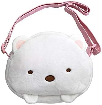 すみっコぐらし ぬいぐるみ ポシェット ショルダーバッグ バッグ 斜めがけ しろくま ねこ とかげ ギフト プレゼント 子供 男の子 女の子 キッズ ジュニア