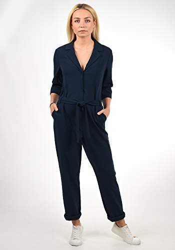 Jacqueline-de-Yong-Jamila-Jumpsuit-Overall-Einteiler-mit-V-Ausschnitt-und-Grtel