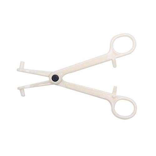 Body Piercing Disposable Clamps-Beach Body Art Supply 25 Pcs Sterile Septum Disposable Forceps Auto-Locking Pliers Ear Nose Belly Piercing Tools Tattoo Piercing Supplies Piercing Clamps - Thumbnail 3