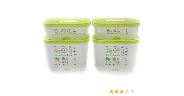 TUPPERWARE clima Oasis prima clima verde 2 x 1,8 L + 2 x 0,8 ...