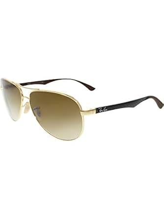 Ray-Ban Men's Aviator RB8313-001/51-61 Gold Aviator