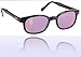 X KD's Sunglasses Purple Lens Motorcycle Sunglasses Large Size UV400