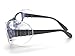 Sporting Style Safety Eye Glasses Side Shields, Slip On Clear Side Shield for Safety Glasses- Fits Most Eyeglasses（3 Pairs M-L)
